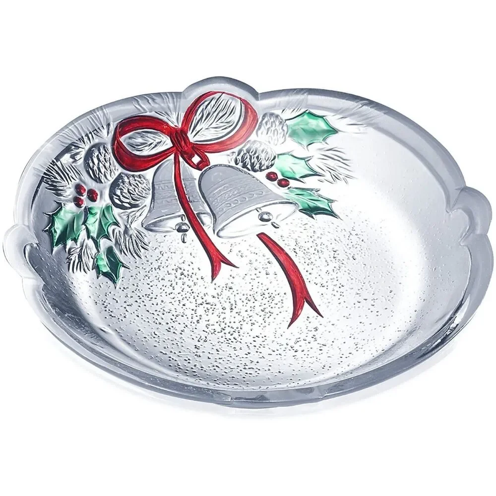 Mikasa 7” Candy Dish Celebrations Holiday Bells Christmas Collection w/ Box